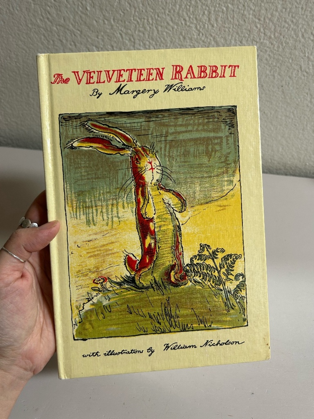 The Velveteen Rabbit by Margery Williams - Vintage hard cover book